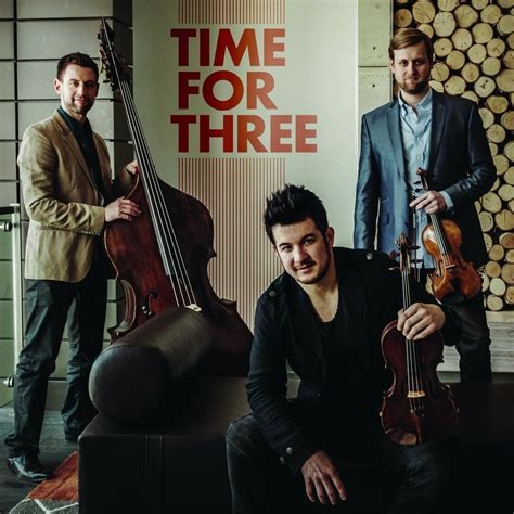 Time for three - Time For Three is a violin trio that travels the world and plays music. Watch their videos of original songs, covers, live performances and more on their YouTube channel. 